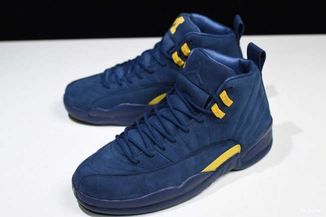 Reps bq3180-407 air jordan 12 michigan 0513
